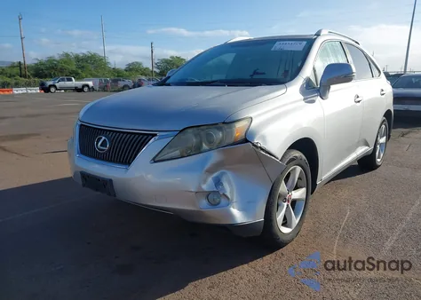 2010 Lexus Rx 350 z USA, uszkodzony, nr VIN JTJZK1BA2A2406359